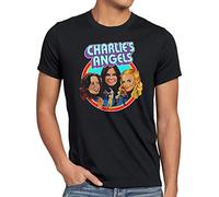 style3 Charlies Angels T-Shirt Homme drôles de Dames, Taille:3XL, Couleur:Noir