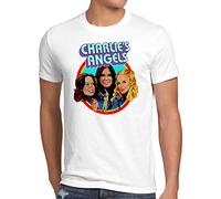 style3 Charlies Angels T-Shirt Homme drôles de Dames, Taille:, Couleur:Blanc