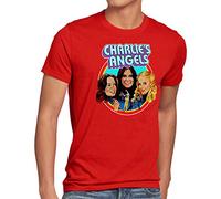 style3 Charlies Angels T-Shirt Homme drôles de Dames, Taille:, Couleur:Rouge