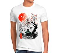 style3 Cherry Blossom Sumiko T-Shirt Homme Anime Japan Manga, Taille: