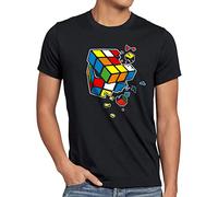 style3 Cube Explosion T-Shirt Homme Sheldon, Taille: