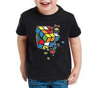 style3 Cube Explosion T-Shirt pour Enfants Sheldon, Taille: