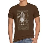 style3 Dude de Vitruve T-Shirt Homme The Dude Bowling Lebowski Joueur big Rude