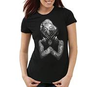 style3 Gangster Marilyn T-Shirt Femme Rock Monroe tatoué USA, Taille: