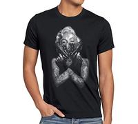 style3 Gangster Marilyn T-Shirt Homme Rock Monroe tatoué USA, Taille:
