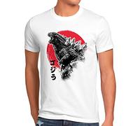 style3 Gojira Roar T-Shirt Homme nipon Tokyo Japon Gojira Kaiju, Taille: