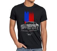 style3 GT500 Eleanor T-Shirt Homme Stars and Stripes états-Unis, Taille:XL