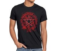 style3 Hellsing Pentagrama T-Shirt Homme Vampire Anime Japon, Taille:5XL