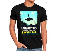 style3 I Want to Break Free T-Shirt Homme Live Rock You Festival Queen, Taille: