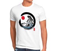 style3 Inked Gojira T-Shirt Homme nipon Tokyo Japon Gojira Kaiju, Taille: