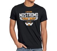 style3 Nostromo T-Shirt Homme Weyland-Yutani Corporation, Taille:XL