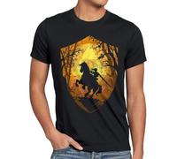style3 Ride Through Hyrule T-Shirt Homme, Taille:XL;Couleur:Noir