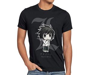 style3 Shinigami Ryuk T-Shirt Homme Death Cahier de la Mort Anime Yagami Note, Taille: