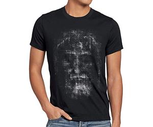 style3 Suaire de Turin T-Shirt Homme Fils de Dieu Jésus, Taille: