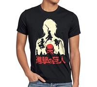 style3 Titans T-Shirt Homme AOT des Attaque, Taille:L