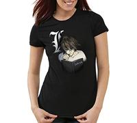 style3 Who is Next? T-Shirt Femme Anime Note Manga Death, Taille: