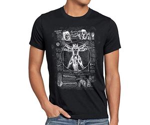style3 Wolverine de Vitruve T-Shirt Homme Logan Comic cine Mutant Lame, Taille:, Couleur:Noir