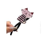 (Style4)High End Hair Accessory with A One Line Grip Clip at The Back of The Head