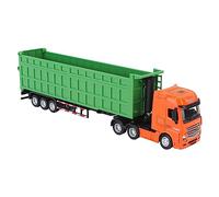 Stylebest 1:50 échelle moulé sous Pression Modèle Camion Jouet en Alliage Durable Camion à Benne Basculante pour Enfants Garçons Cadeaux 300x80x49mm (Verte)
