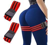 StyleBest 2pcs Bandes d'occlusion Bandes de Restriction de Flux sanguin Flexible pour Les Bras et Les Jambes Obtenez des Muscles Maigres, des gluettes Bffr Flow Flow Restriction Elastic