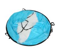 Stylebest 3 Couleurs 108 Cm Pliable Kayak Wind Paddle Board Sail avec Fenêtre et Sac de Rangement Transparent (Bleu)