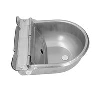 Stylebest Abreuvoir pour Bétail, Mangeoire à Eau en Acier épais pour Vaches et Chevaux, Conception à Clapet 27.5x27x12cm