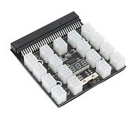 Stylebest Adaptateur de Carte d'alimentation pour Module de Distribution D'énergie Efficace, Dérivation à 17 Positions pour Applications Minières, PCB Noir 12 V, 92 X 95 Mm (Noire)