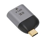 Stylebest Adaptateur de Type C Mâle vers, Convertisseur Portable de Taille Mini pour Transmission Vidéo et Haute Définition 8K pour //OS X, Matériau Métallique