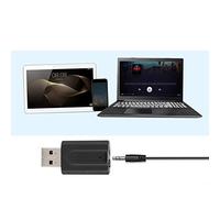 Stylebest Adaptateur USB Bluetooth 5.0, émetteur-récepteur sans Fil Compact pour Ordinateur TV, Conception 2 en 1, Commutation Facile