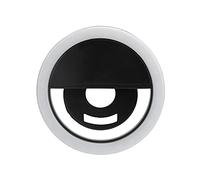 Stylebest Anneau Lumineux pour Selfie, Parfait pour la Diffusion en Direct, Mini Lumière de Remplissage Rechargeable pour Téléphone et Appareil Photo, éclairage alimenté par USB