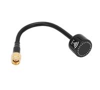 Stylebest Antenne 125 Mm 2,5 Dbi pour Drone télécommandé, Antenne à Gain RHCP Résistante aux Chocs, Facile à Installer, 1 X (Noire)