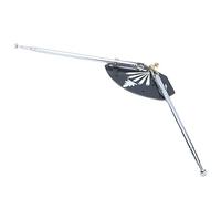Stylebest Antenne à Tige de Klaxon FM, Antenne de Télécommande à Gain élevé pour Téléviseurs Audio et Vidéo Domestiques 75 à 360 MHz avec 2 Unités