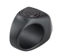 Stylebest Bague de Compteur de Doigt Intelligente avec Alarme de Vibration et connectivité Bluetooth pour Un Usage Quotidien Couleur Graphite élégante (18MM)
