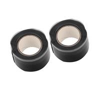Stylebest Bande Antidérapante en Silicone, 2 Pièces, Bandes Flexibles Auto-fusionnantes, Durables et Imperméables pour les Activités de canoë, de Kayak et de Pêche (Noire)