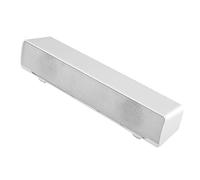 Stylebest Barre de Son Stéréo Filaire USB, Lecteur de Musique Portable avec Son Surround de Basse pour PC et Téléphones Portables (Blanche)