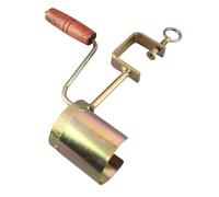 Stylebest Batteuse de Maïs à Manivelle, Outil D'épluchage Efficace avec Manche en Bois Massif et Serrage Ferme, pour Décortiqueur de Maïs Manuel