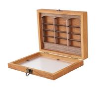 Stylebest Bibliothèque Miniature Anti-anxiété, Décor Artistique pour Bureau ou Salon, 196 Livres Pliés en Bois Massif, 20,5x25,5x7,7 Cm