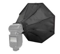 Stylebest Boîte à Lumière Douce pour la Photographie, Diffuseur Octogonal Compact, Adoucit la Lumière du Flash, 30x30 Cm pour Une Utilisation en Studio