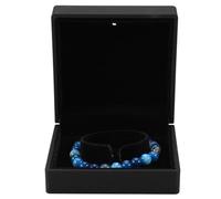 Stylebest Boîte de Présentation de Bijoux éclairée par LED pour Bagues, Colliers, Bracelets et Pendentifs Solution de Rangement élégante avec Caoutchouc de Haute qualité et Intérieur en Peluche