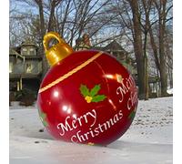 Stylebest Boule Gonflable De Noël Blow Up Yard Décoration, Noël Inflatables, pour la Fête d'halloween Intérieur Extérieur Jardin (Forêt)