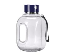Stylebest Bouteille D'eau à Hydrogène Portable 1,8 L, Générateur D'eau Riche en Hydrogène étanche pour le Voyage et le Fitness, Matériel PCTG (Bleu foncé)