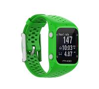 Stylebest Bracelet de Montre de Rechange en Silicone, Compatible avec la Montre Intelligente de Sport GPS M400 M430, Bracelet Doux et Confortable avec Installation Facile à Clipser, Accès (verte)