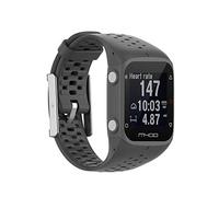Stylebest Bracelet de Montre de Rechange en Silicone, Compatible avec la Montre Intelligente de Sport GPS M400 M430, Bracelet Doux et Confortable avec Installation Facile à Clipser, Accès (grise)