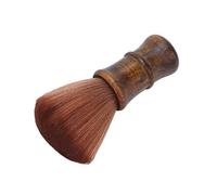 Stylebest Brosse Professionnelle pour le Cou avec Manche en Bois pour L'élimination des Poils et de la Poussière en Salon et à la Maison, Conception Ergonomique
