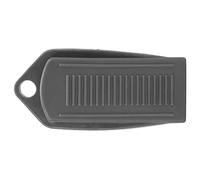 Stylebest Butée de Porte en Caoutchouc, Cale Grise Flexible pour Empêcher la Fermeture Accidentelle de Porte à la Maison avec Conception Antidérapante 3,9 Pouces (Gris)
