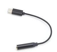 Stylebest Câble Adaptateur TRRS vers Type-C 3,5 Mm, Conception Tressée Durable pour un Audio de Haute qualité, Parfait pour les Jeux et les Chats Vidéo, Noir, 1 unité