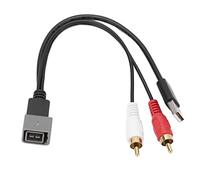 Stylebest Câble Adaptateur USB 23cm, Prise 8 Broches Haute Vitesse pour Remplacement Audio de Voiture Cube Juke Versa