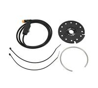 Stylebest Capteur D'assistance au Pédalage KT-D12R avec Prise étanche, 12 Aimants pour un Support de Puissance Stable dans le Kit de Conversion de Vélo électrique, Matériau ABS Durable, 1 unité