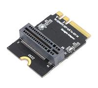 Stylebest Carte Adaptateur NVME SSD pour M.2 Key A-E 2280, Convertisseur D'installation Verticale, Compact et Facile à Utiliser, Comprend Un Cadre de Support en Plastique