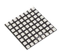Stylebest Carte de Développement LED à 64 Chiffres avec Pilote WS2812, écran Couleur RVB 8 X 8 Compact et Léger pour Projets, Haute luminosité, 5 V CC